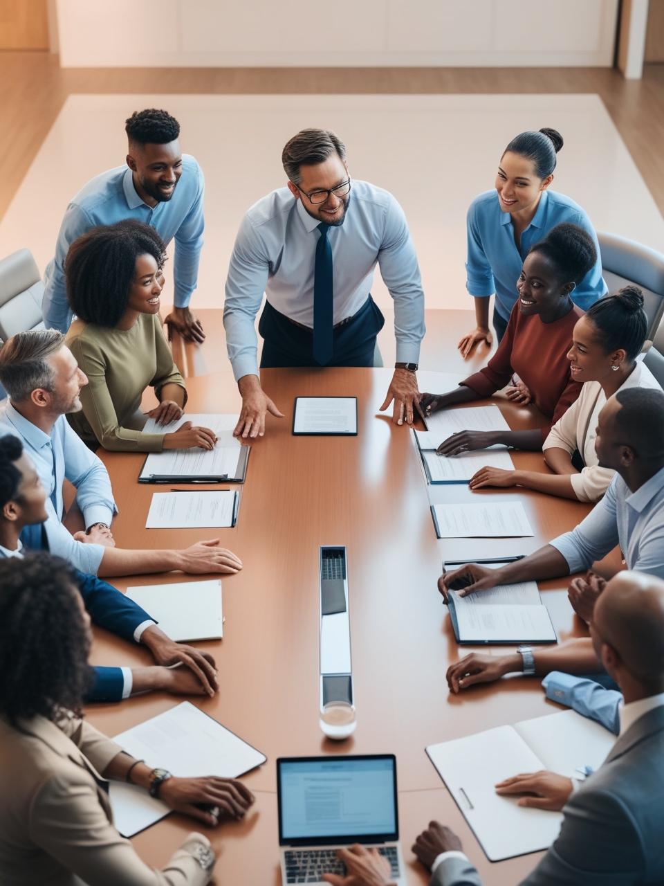 Team löst Konflikte – Führungskraft setzt auf Neuroleadership für harmonische Zusammenarbeit
